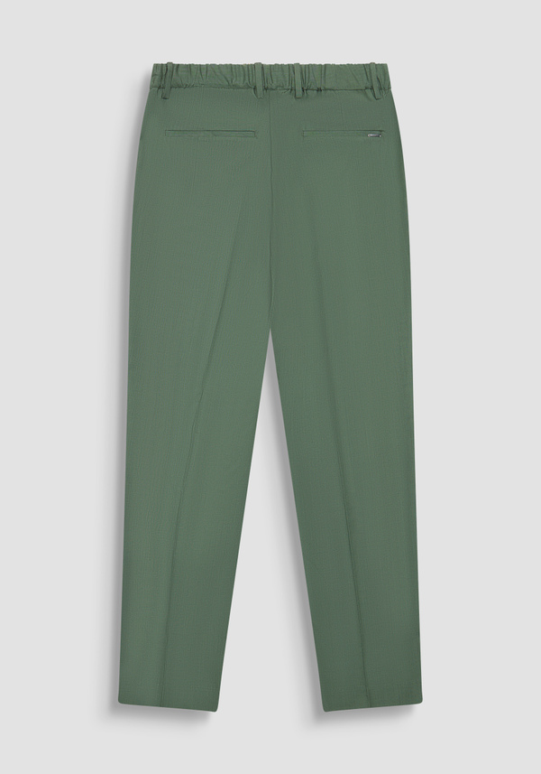 "EVAN" COTTON BLEND RELAXED FIT TROUSERS - Antony Morato Online Shop