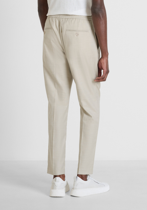TROUSERS REGULAR FIT "NEIL" IN STRETCH VISCOSE BLEND - Antony Morato Online Shop