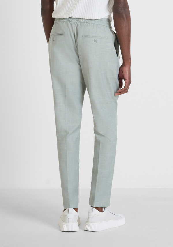 TROUSERS REGULAR FIT "NEIL" IN STRETCH VISCOSE BLEND - Antony Morato Online Shop