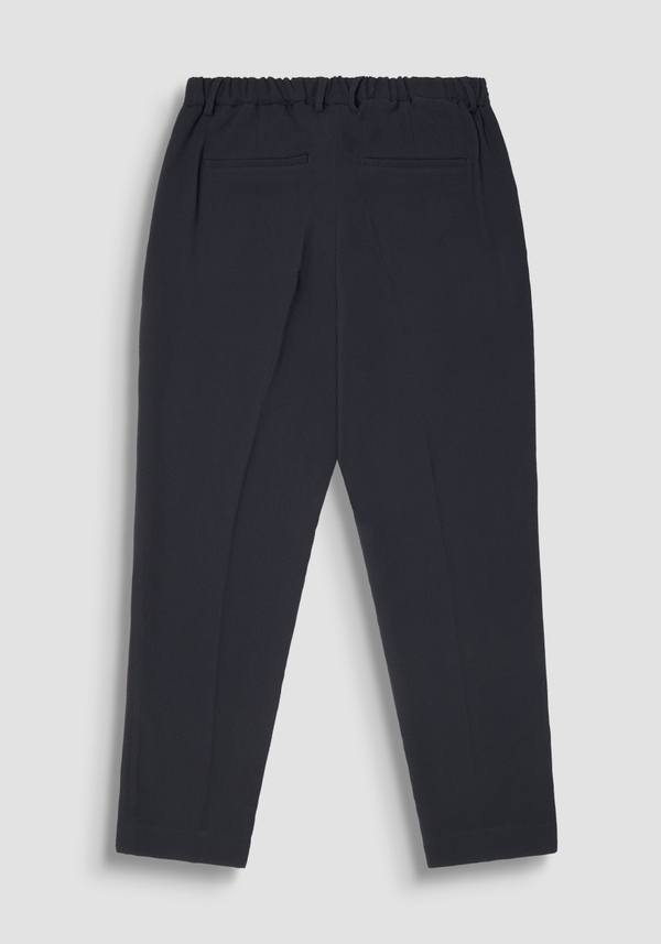 "CORA" REGULAR FIT STRAIGHT-LEG TROUSERS IN TECHNICAL FABRIC - Antony Morato Online Shop