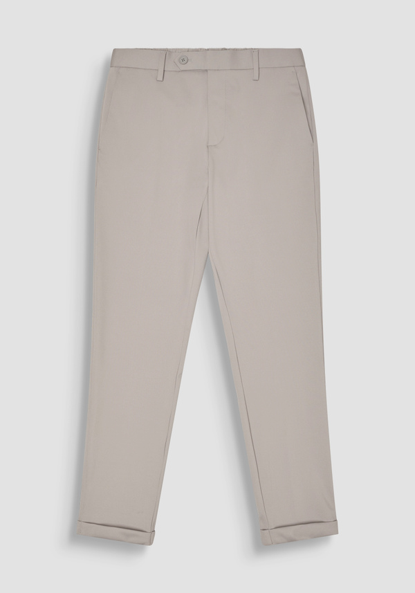 SLIM FIT "RAD" TROUSERS IN BI-STRETCH TECHNICAL FABRIC - Antony Morato Online Shop
