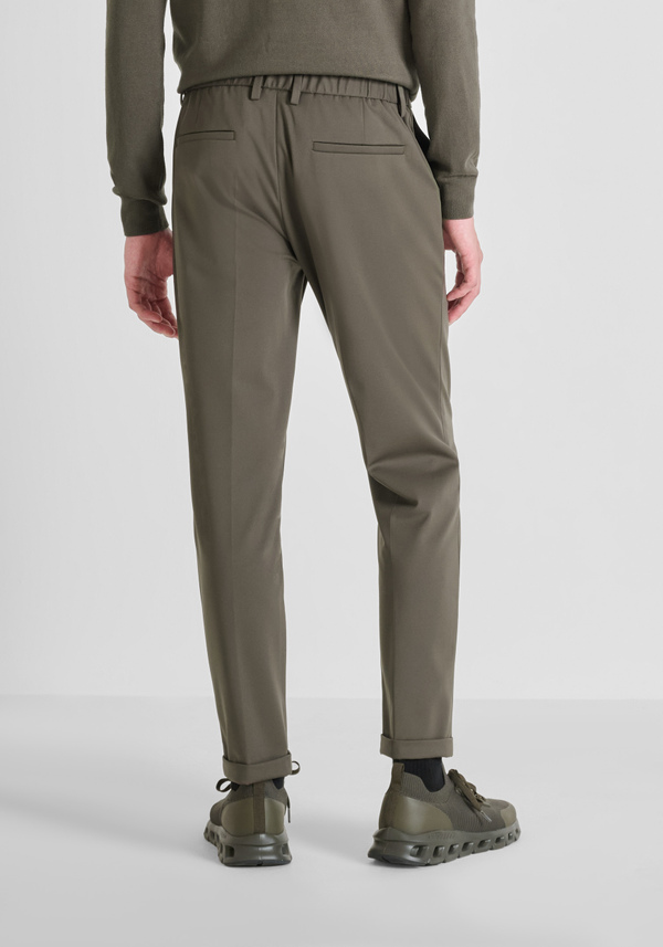 SLIM FIT "RAD" TROUSERS IN BI-STRETCH TECHNICAL FABRIC - Antony Morato Online Shop