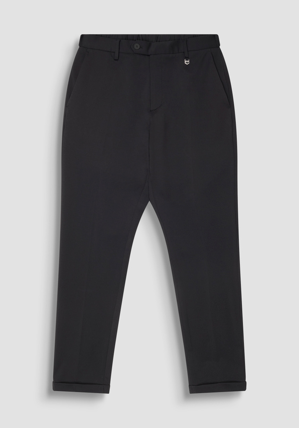 SLIM FIT "RAD" TROUSERS IN BI-STRETCH TECHNICAL FABRIC - Antony Morato Online Shop