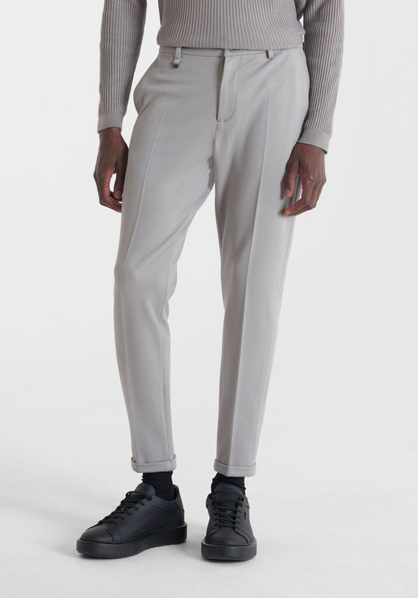 PANTALONES SUPER SKINNY FIT «ASHE» EN MEZCLA DE VISCOSA ELÁSTICA - Antony Morato Online Shop