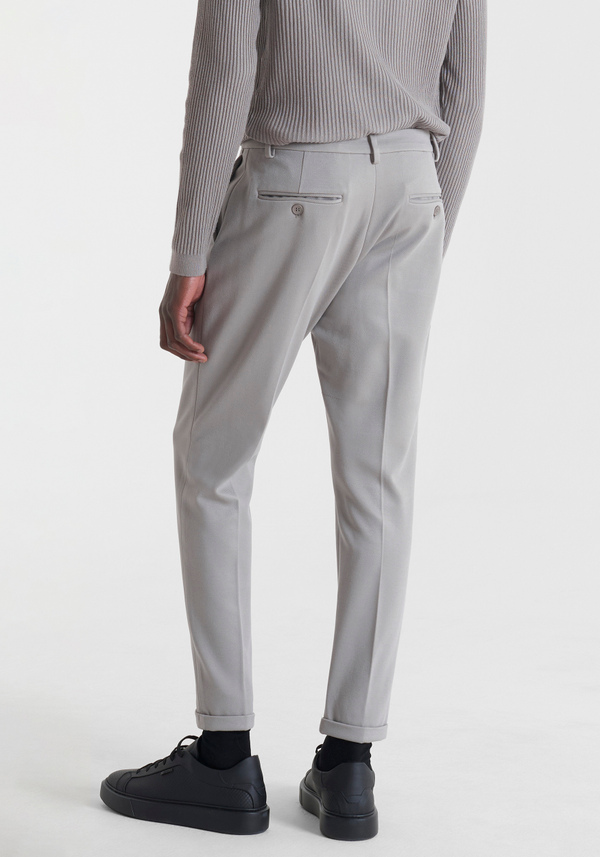 PANTALONES SUPER SKINNY FIT «ASHE» EN MEZCLA DE VISCOSA ELÁSTICA - Antony Morato Online Shop