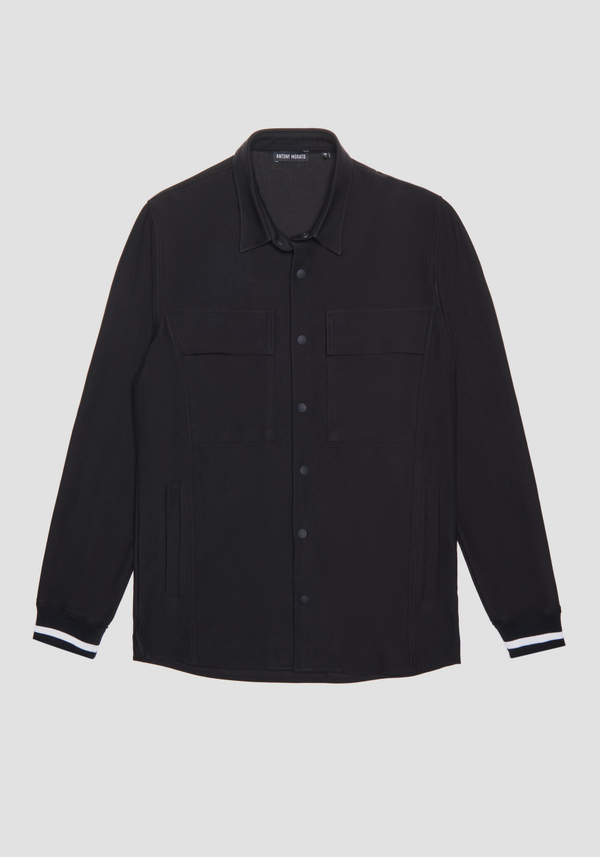 CAMICIA REGULAR FIT IN TWILL DI COTONE CON TASCONI SUL PETTO - Antony Morato Online Shop