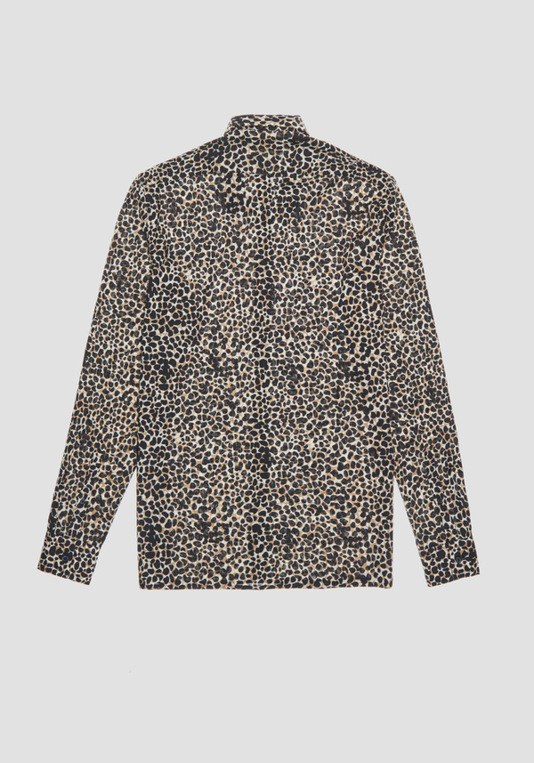 HEMD STRAIGHT FIT AUS REINER BAUMWOLLE MIT TIERMOTIV - Antony Morato Online Shop