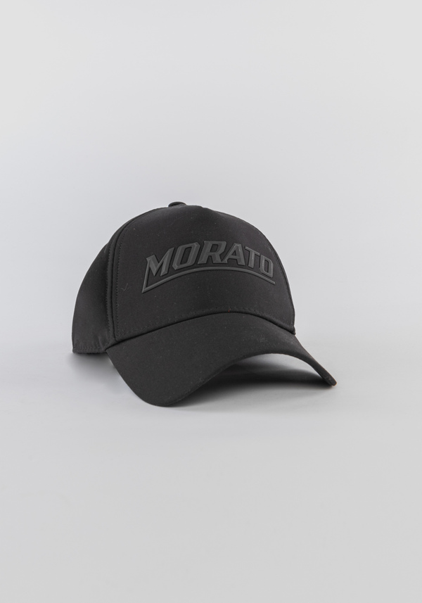 BASEBALL CAP IN POPLIN WITH EMBOSSED MORATO LOGO - Antony Morato Online Shop