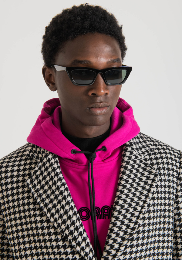 "MATHIAS" REGULAR FIT COAT IN WOOL-BLEND FABRIC - Antony Morato Online Shop