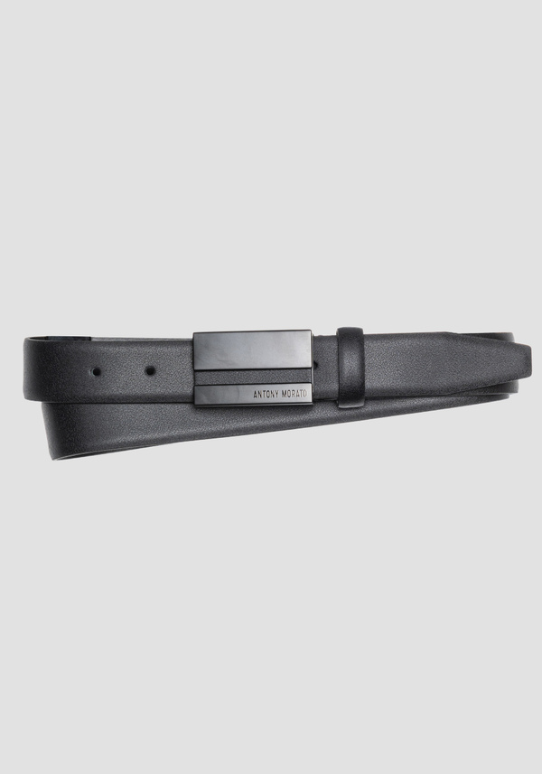 GÜRTEL AUS LEDER MIT LOGOPLAKETTE - Antony Morato Online Shop
