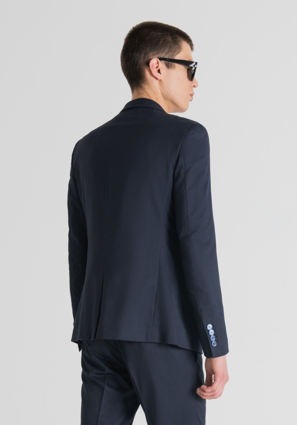 SLIM FIT “BONNIE” JACKET IN ELASTIC FABRIC - Antony Morato Online Shop
