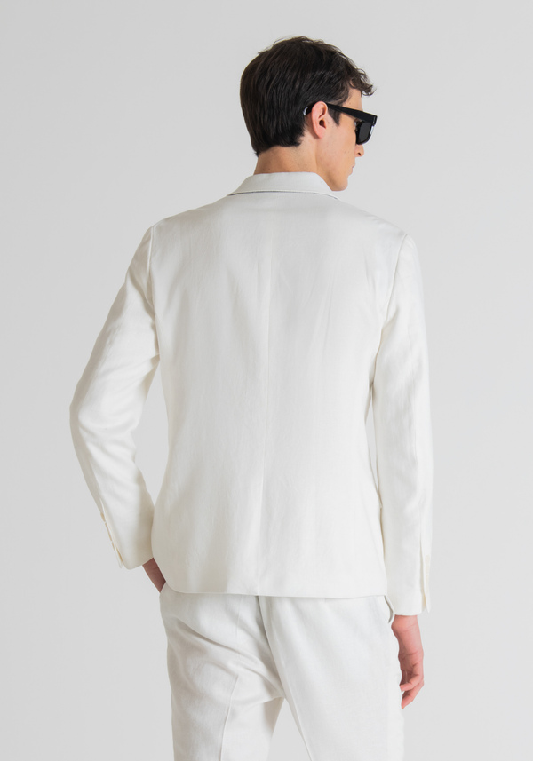 “ZELDA” SLIM-FIT JACKET IN STRETCH FABRIC - Antony Morato Online Shop