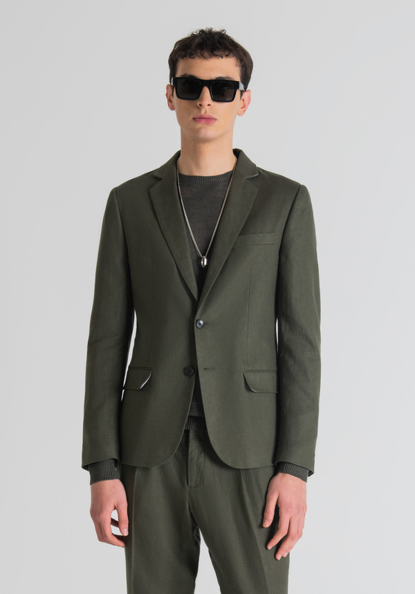 “ZELDA” SLIM-FIT JACKET IN STRETCH FABRIC - Antony Morato Online Shop