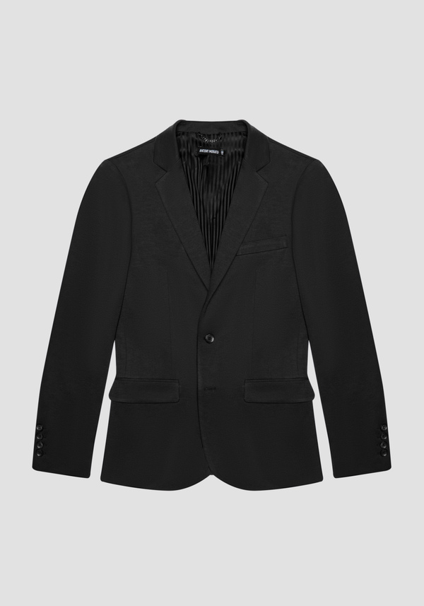 "ASHE" SUPER-SLIM-FIT JACKET IN STRETCH FABRIC - Antony Morato Online Shop