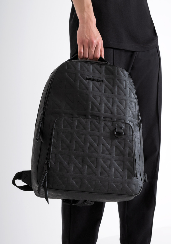 RUCKSACK AUS GEPRÄGTEM PU-LEDER - Antony Morato Online Shop
