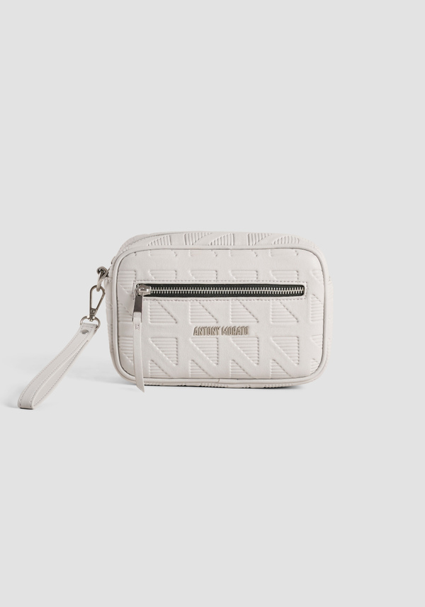 CLUTCH IN FAUX LEATHER WITH GEOMETRIC PATTERN - Antony Morato Online Shop