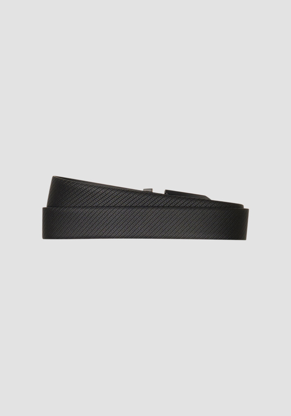 CEINTURE EN CUIR VÉRITABLE TRAVAILLÉ - Antony Morato Online Shop