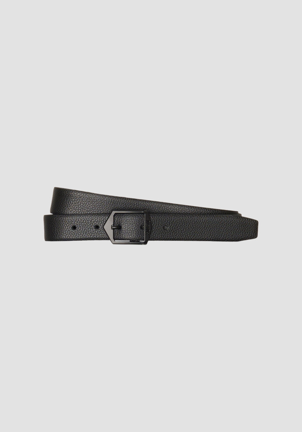 CEINTURE EN CUIR VÉRITABLE AVEC BOUCLE POINTUE - Antony Morato Online Shop