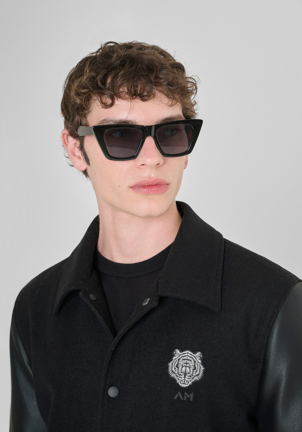 REGULAR FIT COLLEGE JACKET IN WOOL BLEND WITH DUPONT SORONA ECO-PADDING - Antony Morato Online Shop