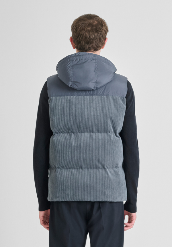 GILET REGULAR FIT AVEC ECO-REMBOURRAGE DUPONT SORONA DUPONT SORONA - Antony Morato Online Shop