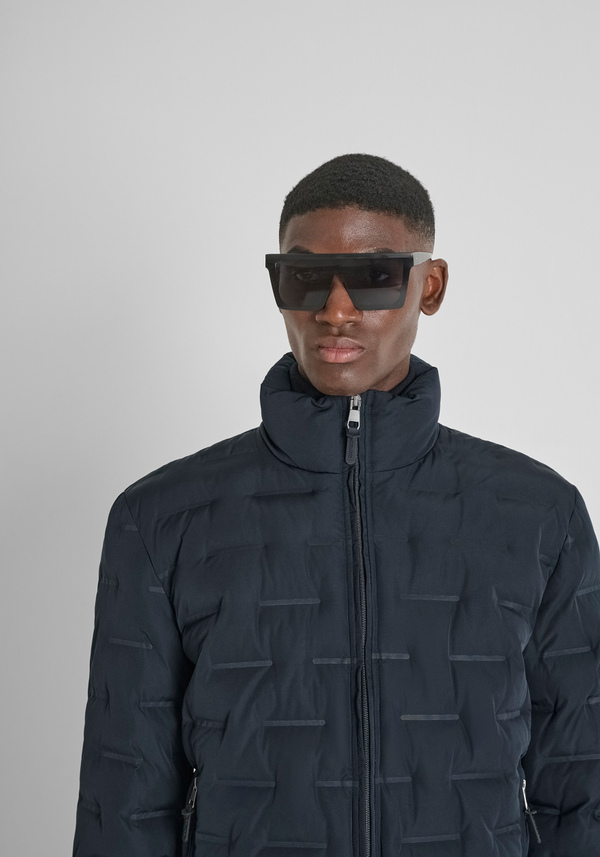 REGULAR FIT QUILTED JACKET WITH DUPONT SORONA ECO-PADDING - Antony Morato Online Shop