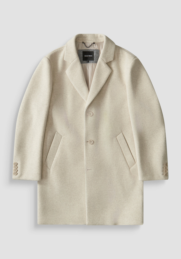 MATHIAS REGULAR FIT COAT IN WOOL BLEND WOOL BLEND - Antony Morato Online Shop
