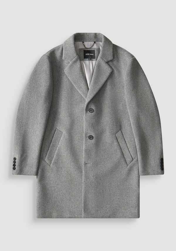 MATHIAS REGULAR FIT COAT IN WOOL BLEND WOOL BLEND - Antony Morato Online Shop
