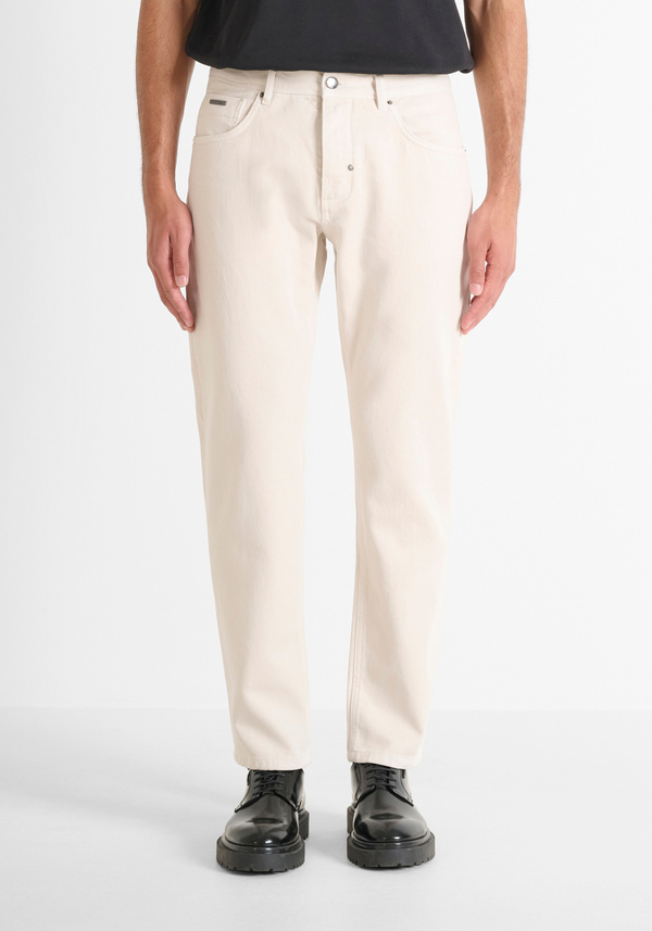 VAQUEROS SLIM STRAIGHT FIT «CLEVE» EN DENIM DE COLOR - Antony Morato Online Shop