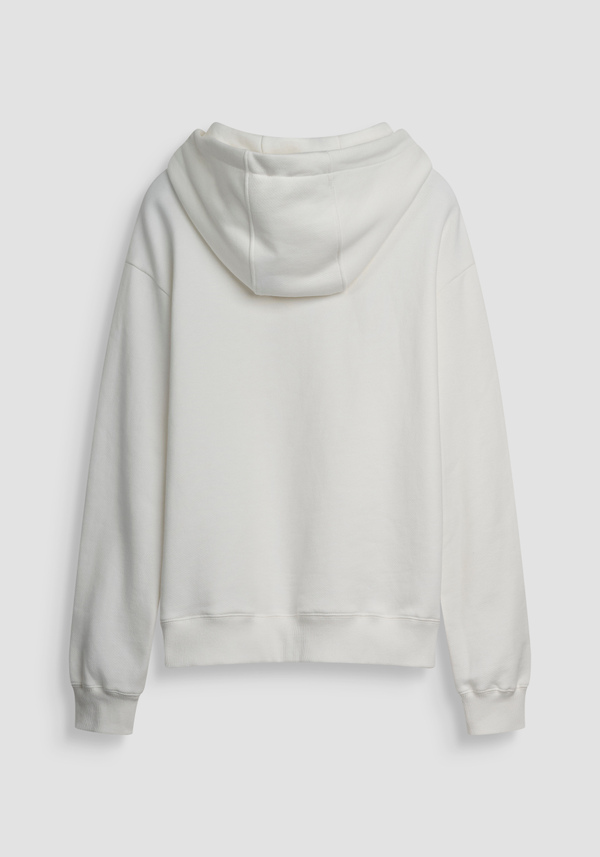 SWEAT À CAPUCHE REGULAR FIT EN MÉLANGE DE COTON - Antony Morato Online Shop