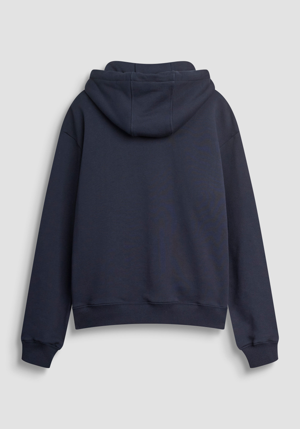 SWEAT À CAPUCHE REGULAR FIT EN MÉLANGE DE COTON - Antony Morato Online Shop