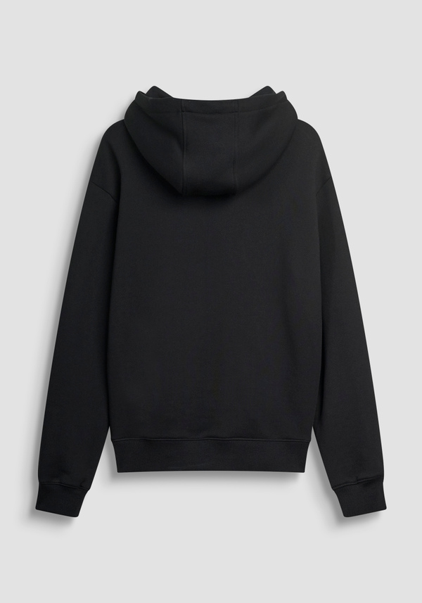 SWEAT À CAPUCHE REGULAR FIT EN MÉLANGE DE COTON - Antony Morato Online Shop