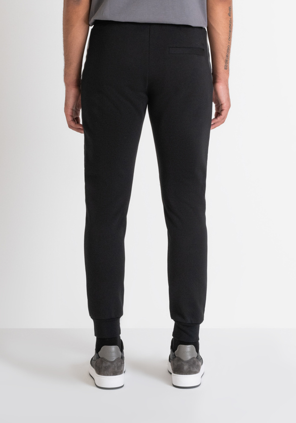 SWEATHOSE SLIM FIT AUS BAUMWOLL-MISCHGEWEBE MIT GUMMIZUG - Antony Morato Online Shop
