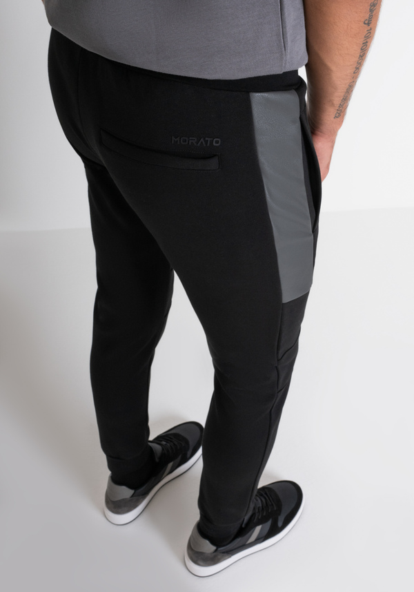 SWEATHOSE SLIM FIT AUS BAUMWOLL-MISCHGEWEBE MIT GUMMIZUG - Antony Morato Online Shop