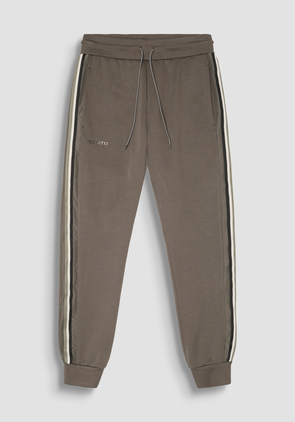 JOGGINGHOSE REGULAR FIT AUS BAUMWOLLMISCHUNG MIT STREIFEN - Antony Morato Online Shop