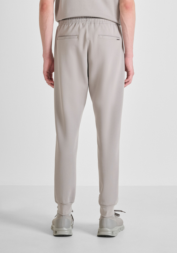 CARROT FIT FLEECE TROUSERS IN COTTON BLEND - Antony Morato Online Shop