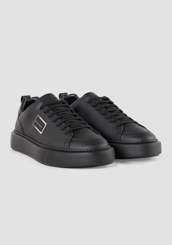 "METAL DIXON" SNEAKERS IN LEATHER - Antony Morato Online Shop