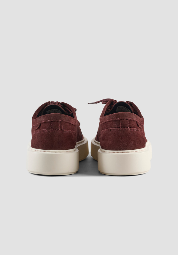 "NICHOLAS" LACE-UP LOAFER IN SUEDE - Antony Morato Online Shop