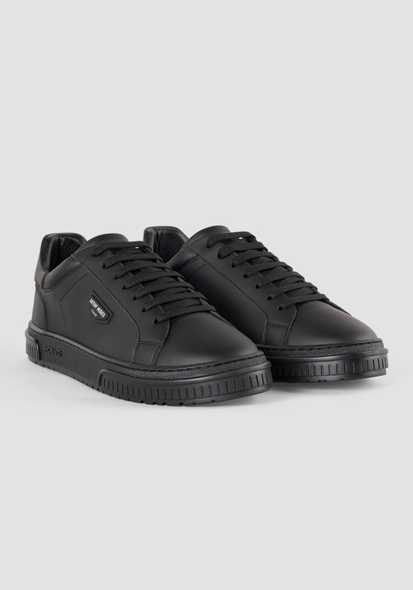 METAL "THEO" SNEAKER IN LEATHER - Antony Morato Online Shop