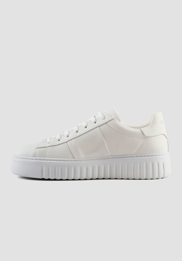 METAL "HOLT" SNEAKER IN LEATHER - Antony Morato Online Shop