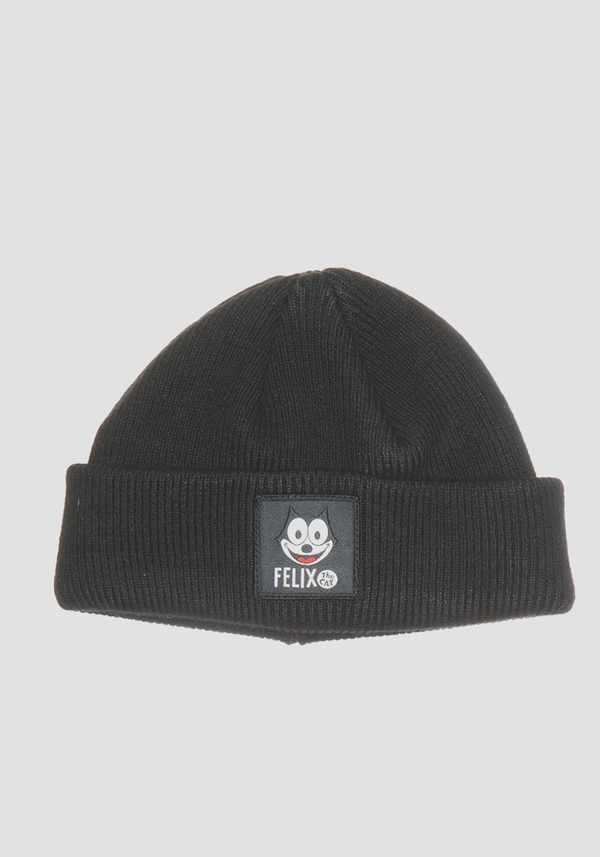 BEANIE HAT WITH FELIX THE CAT PRINT - Antony Morato Online Shop