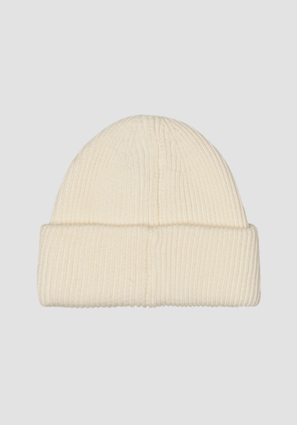 WOVEN WOOL BLEND BEANIE - Antony Morato Online Shop
