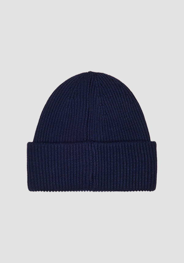 BONNET EN MÉLANGE LAINE TRAVAILLÉE - Antony Morato Online Shop