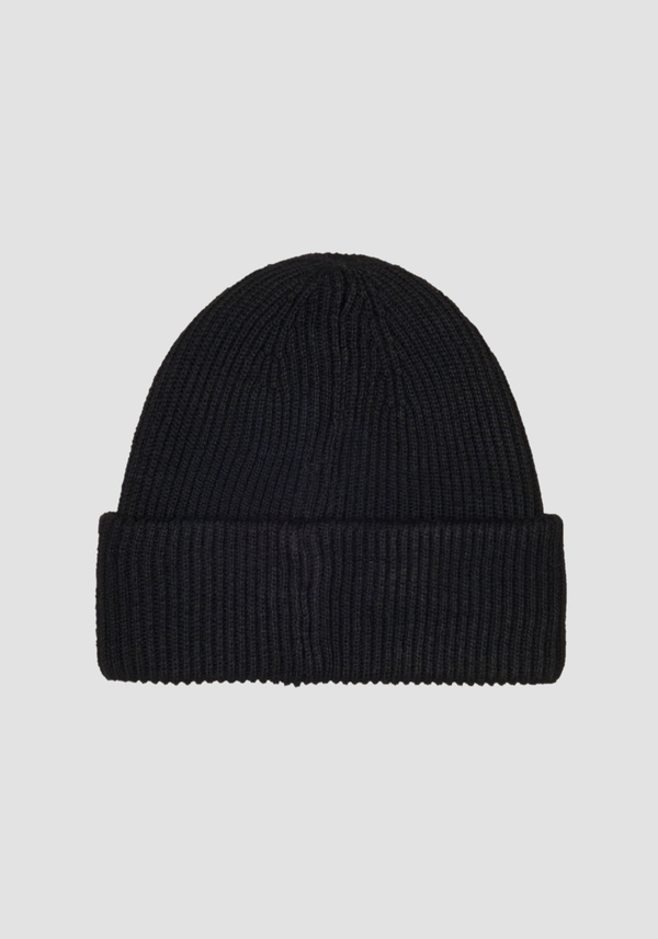 BONNET EN MÉLANGE LAINE TRAVAILLÉE - Antony Morato Online Shop