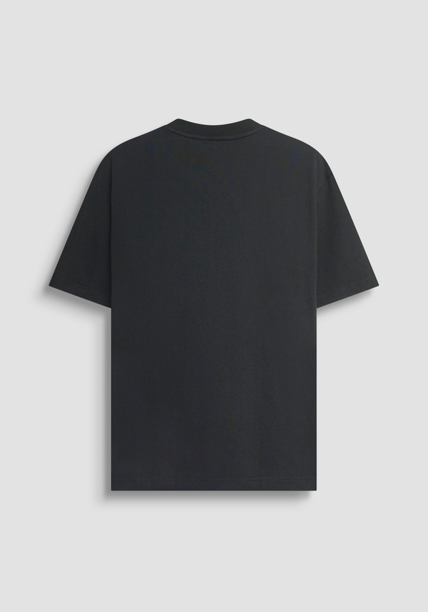T-SHIRT RELAXED FIT IN COTONE CON TASCA A CONTRASTO - Antony Morato Online Shop