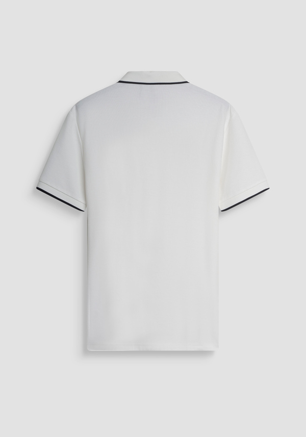 POLO REGULAR FIT EN PIQUÉ DE ALGODÓN CON LOGO ESTAMPADO - Antony Morato Online Shop