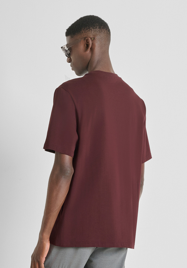 T-SHIRT RELAXED COTTON JERSEY SHIRT WITH LOGO - Antony Morato Online Shop