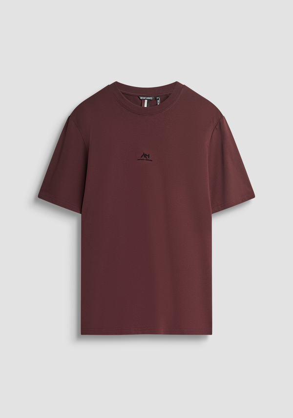 T-SHIRT RELAXED COTTON JERSEY SHIRT WITH LOGO - Antony Morato Online Shop