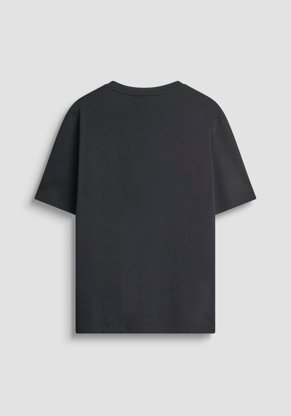 T-SHIRT RELAXED COTTON JERSEY SHIRT WITH LOGO - Antony Morato Online Shop