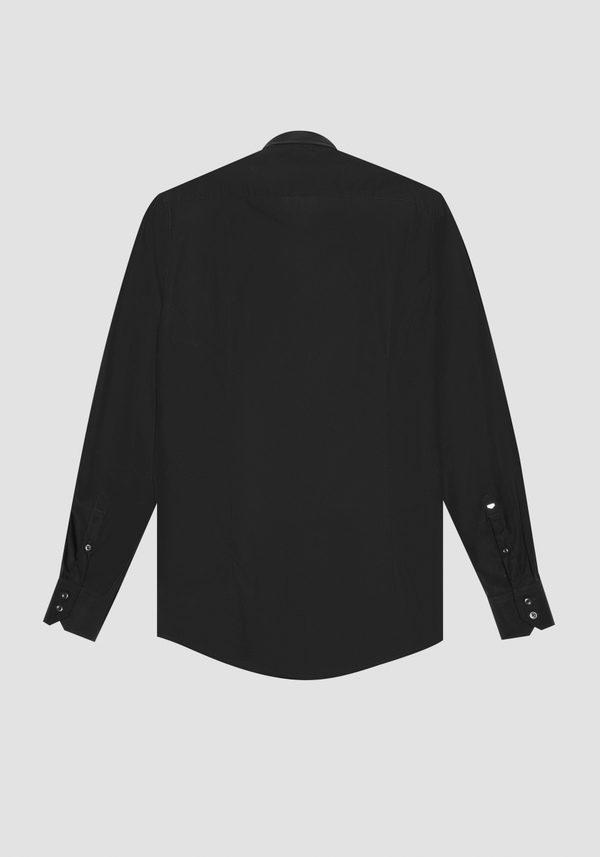 CAMICIA SLIM FIT “NAPOLI” IN COTONE EASY IRON TINTA UNITA - Antony Morato Online Shop