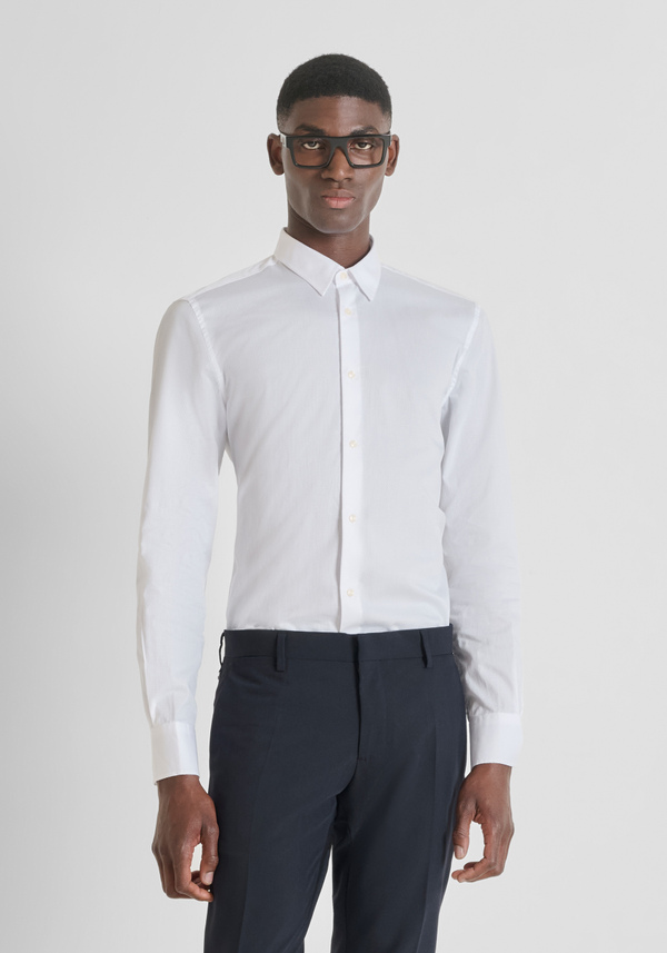 CAMICIA "NAPOLI" SLIM FIT IN TESSUTO JACQUARD - Antony Morato Online Shop